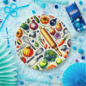 Küche. Pappteller (Party)