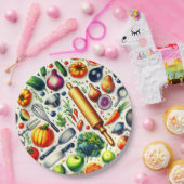 Küche. Pappteller (Party)