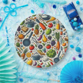 Küche. Pappteller (Party)