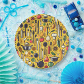 Küche. Pappteller (Party)