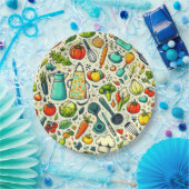 Küche. Pappteller (Party)