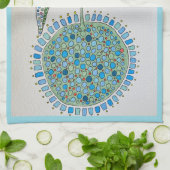 KÜCHE "PORTUGAL TERRACE" GESCHIRRTUCH (Gefaltet)