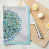 KÜCHE "PORTUGAL TERRACE" GESCHIRRTUCH (Viertel Falte)