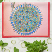 KÜCHE "PORTUGAL TERRACE" GESCHIRRTUCH (Gefaltet)