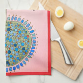 KÜCHE "PORTUGAL TERRACE" GESCHIRRTUCH (Viertel Falte)