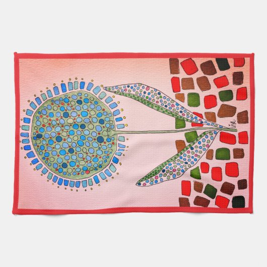 KÜCHE "PORTUGAL TERRACE" GESCHIRRTUCH (Horizontal)