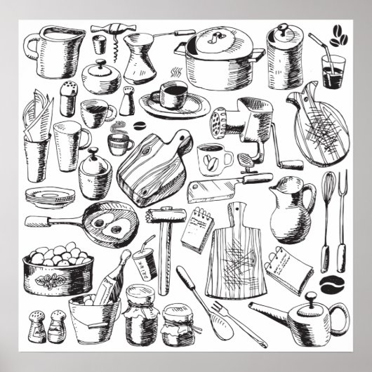 Küche Poster (Vorne)