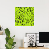 Küche Poster (Heimbüro)