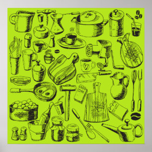 Küche Poster
