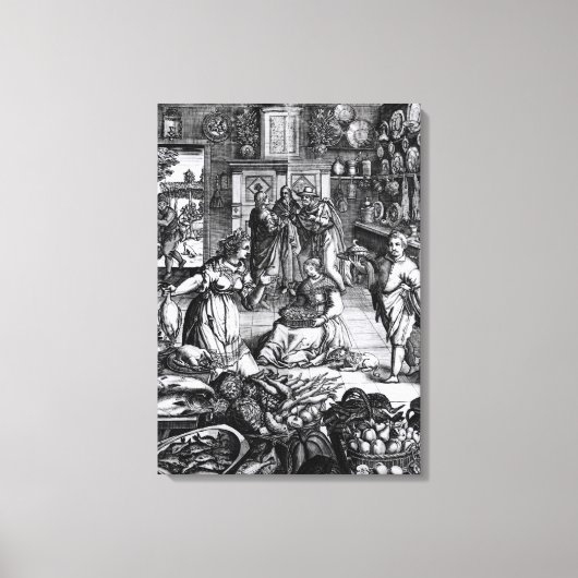 Küche Räume Leinwanddruck (Vorderseite)