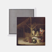 Küche Räume Magnet (Vorderseite/Rückseite)