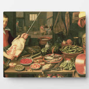 Küche Räume mit einem Haushaltshilfe Fotoplatte