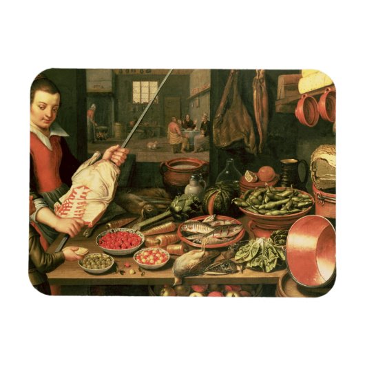 Küche Räume mit einem Haushaltshilfe Magnet (Horizontal)