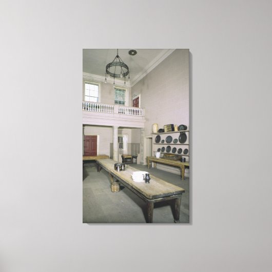 Küche Räume Mitte 18. Jahrhundert Leinwanddruck (Vorderseite)