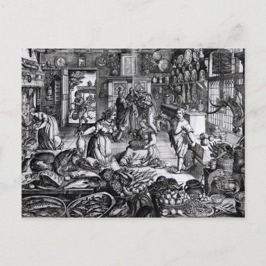 Küche Räume Postkarte (Vorderseite)