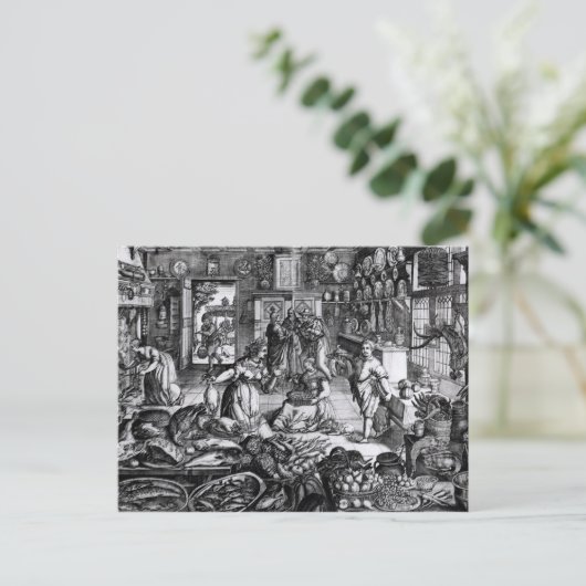 Küche Räume Postkarte (Stehend Vorderseite)