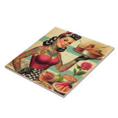 Küche Restaurant Button-up Fliese (Seite)