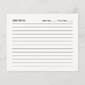 Küche Rosa Utensid Brautparty Weinkarte (Rückseite)