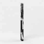 Küche Schwarz-Weiß Case-Mate iPhone Hülle (Hinten/Rechts)