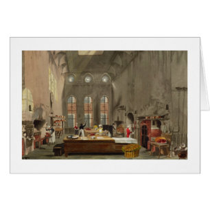 Küche, St James Palast, graviert von William J