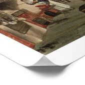 Küche, St. James's Palace, graviert von William J. Poster (Ecke)