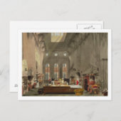 Küche, St. James's Palace, graviert von William J. Postkarte (Vorne/Hinten)