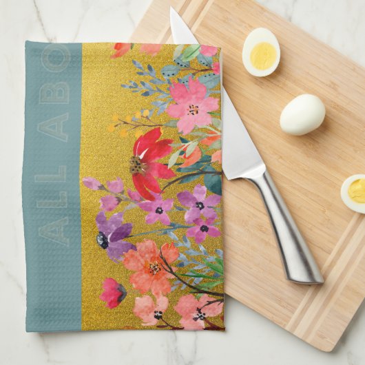 KÜCHE TOWEL - ALLES ÜBER SIE GESCHIRRTUCH (Viertel Falte)