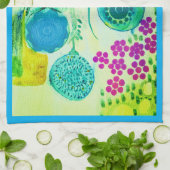 KÜCHE TOWEL GARDEN NACHMITTAG GESCHIRRTUCH (Gefaltet)