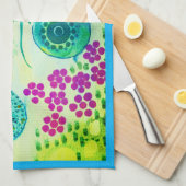 KÜCHE TOWEL GARDEN NACHMITTAG GESCHIRRTUCH (Viertel Falte)