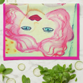 KÜCHE TOWEL "ROSIE DOES GESCHIRR" GESCHIRRTUCH (Gefaltet)