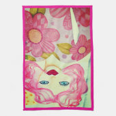 KÜCHE TOWEL "ROSIE DOES GESCHIRR" GESCHIRRTUCH (Vertikal)