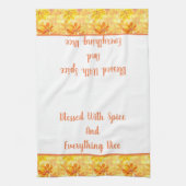 Küche Tuch-Gesegnet mit Gewürz und alles Geschirrtuch (Vertikal)