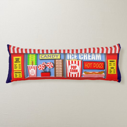 Küche und Getränke im Kino Seitenschläferkissen (Vorderseite)