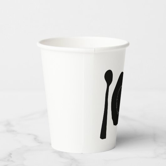 Küche Utensils Pappbecher (Rechts)