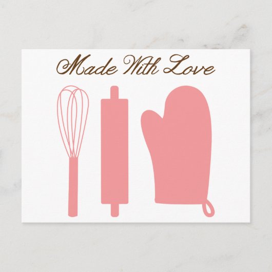Küche Utensils Postkarte (Vorderseite)