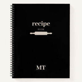 Küche Utensils Rolling Button Rezept Kochbuch Notizblock
