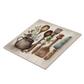 Küche Utensitäten Wasserfarben Rustikale Keramik T Fliese (Seite)