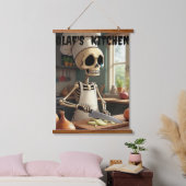 Küche Wandteppich Mit Holzrahmen (Schlafzimmer)