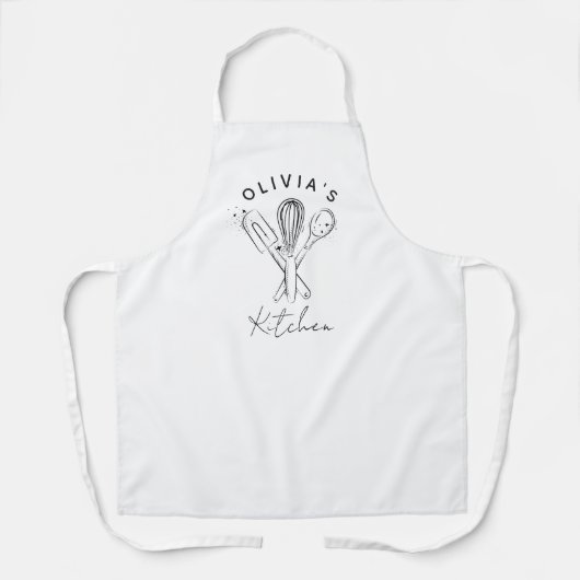 Küche Whisk & Geschirr Kochen Schürze (Vorderseite)