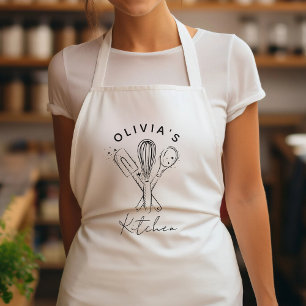 Küche Whisk & Geschirr Kochen Schürze