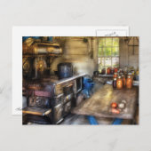Küche - Zuhause Landküche Postkarte (Vorne/Hinten)