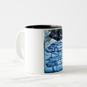 KÜCHE ZWEIFARBIGE TASSE (Vorderseite Links)