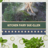 KücheHandtuch mit Ihrem Namen Geschirrtuch (Gefaltet)