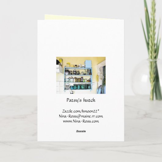 KücheHutch Karte (Rückseite)