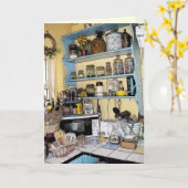 KücheHutch Karte (Gelbe Blume)