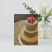 Kuchen 2 postkarte (Stehend Vorderseite)