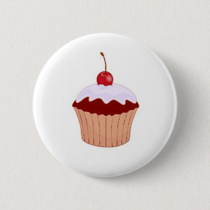 Kuchen-Abzeichen Button