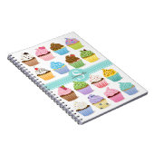 Kuchen-Anmerkungs-Buch personalisiert Notizblock (Rechte Seite)