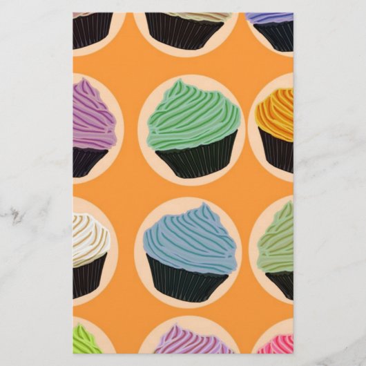 Kuchen-Aromen Briefpapier (Vorderseite)