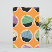 Kuchen-Aromen Briefpapier (Stehend Vorderseite)